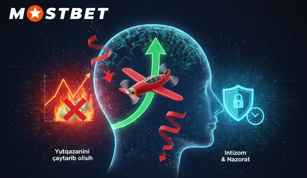 Aviator Mostbet o'yin boshqaruvi