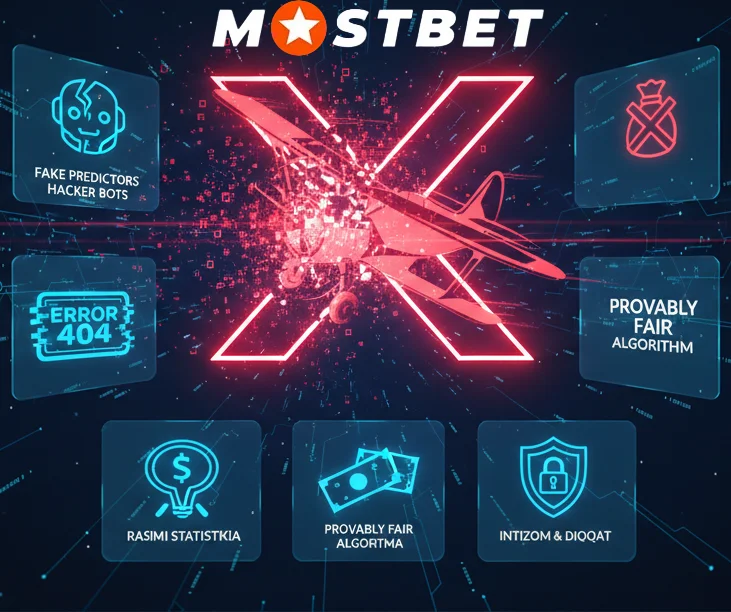 Aviator Mostbet xakerligi haqidagi barcha afsonalar